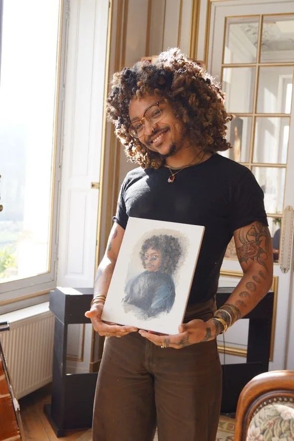 DaQuane Portrait Study (9x12, 2025) oil on linen panel *NFS