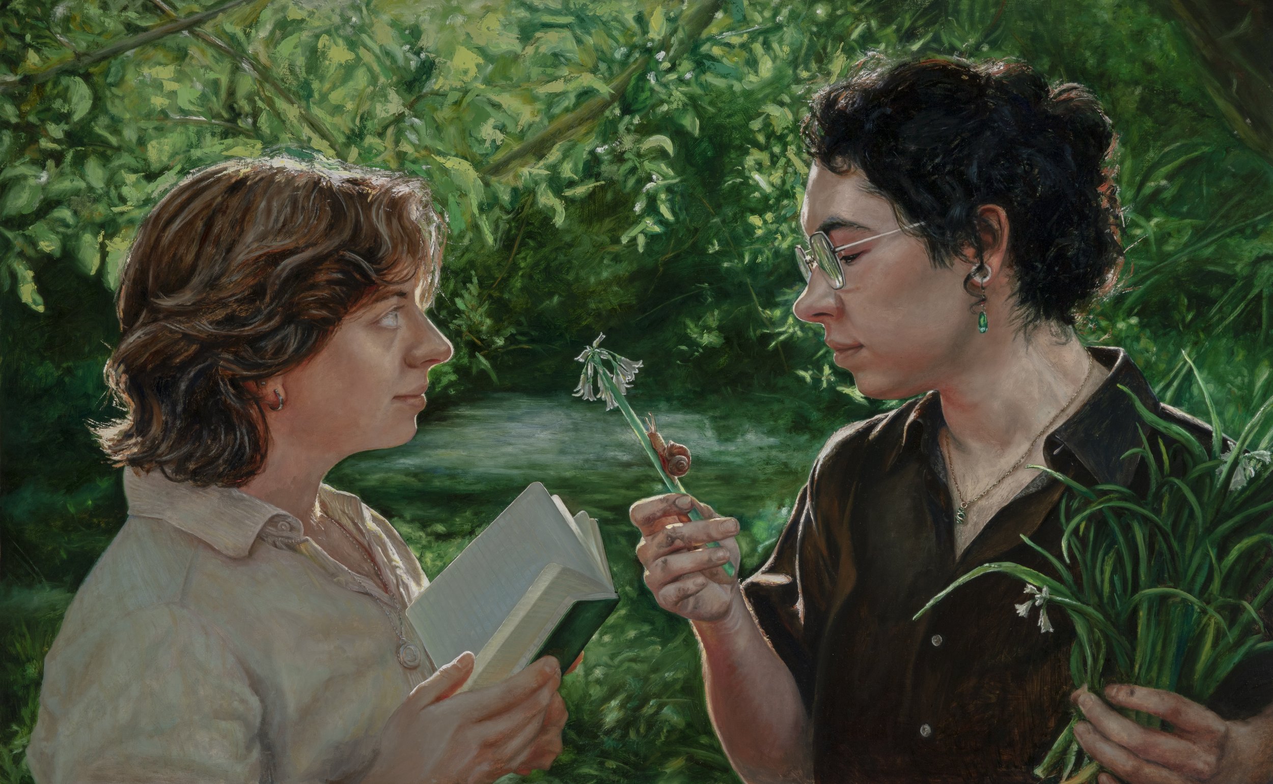 Slow Compose (30x48, 2023) oil on panel *NFS