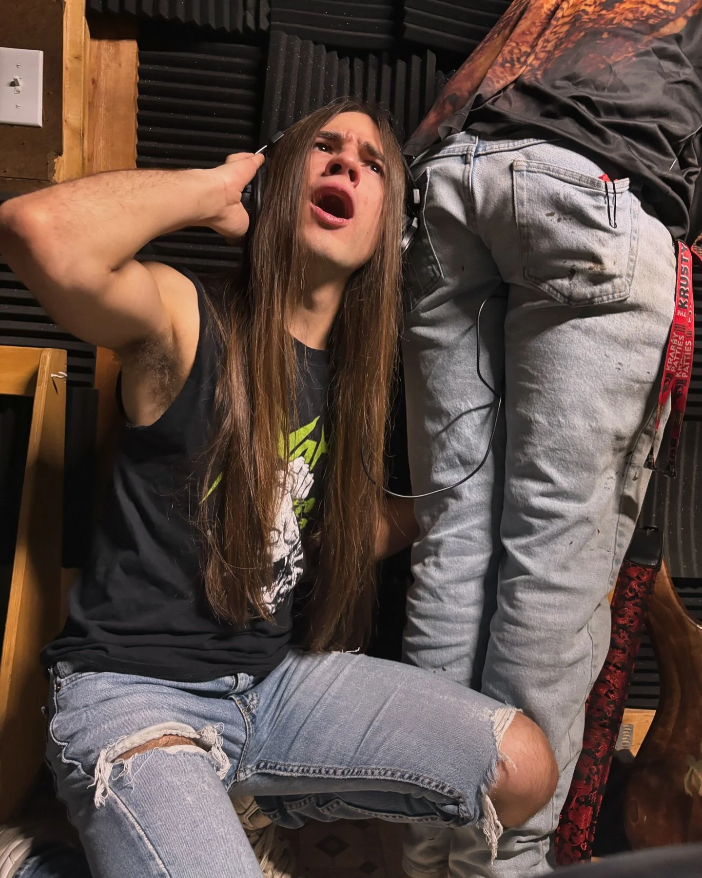What are you listening to this Monday? ⚡️
☢️
.
.
.
.
#heavymetal #headbanging #thrasher #thrashing #headbanger #heavymetal #metalband #deanguitars #metalhead #salivus2024 #pearldrums #fypシ #metallica #slayer #megadeth #anthrax #guitar #80smetal #new