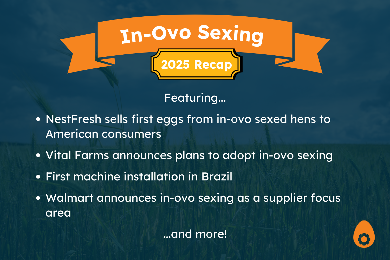 2025 In-Ovo Sexing Yearly Recap