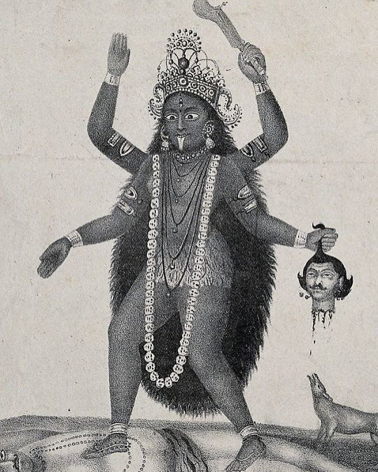 SADHANA साधना
DARK MOON RISING

REBIRTH IN THE SACRED SHADOW KALI, THE DEVINE MOTHER