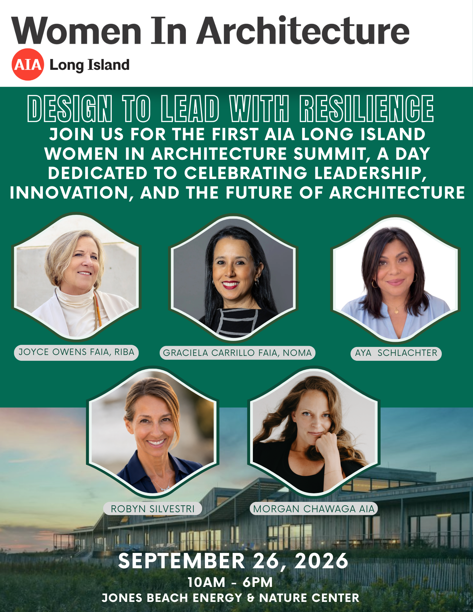 AIA LIC WIA Summit: "Design To Lead With Resilience” 