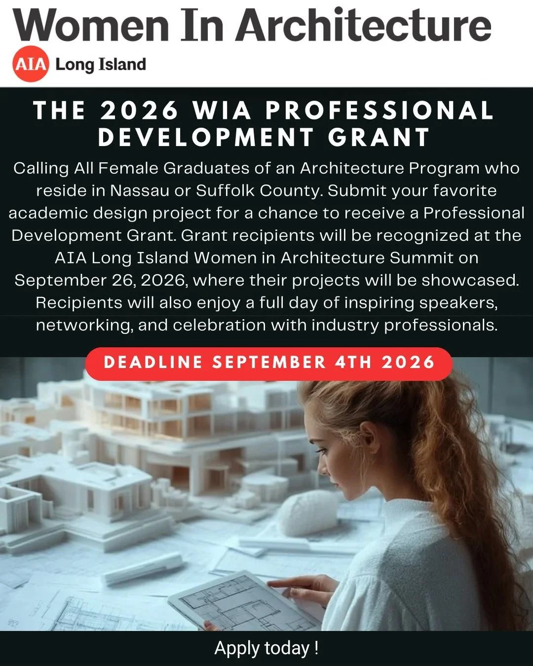 WIA Inspire Student Design Scholarship Competition