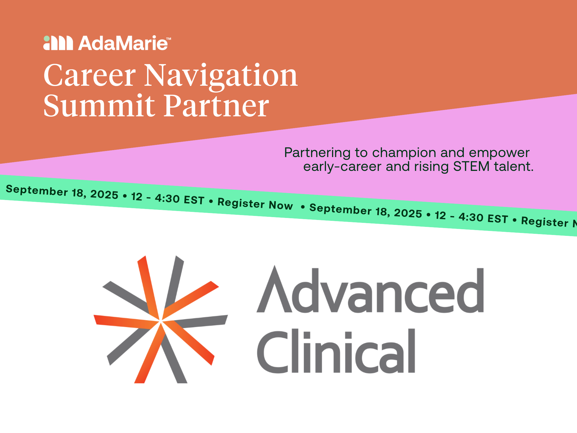 AdaMarie Announces Advanced Clinical as Sponsor of the 2025 Career Navigation Summit