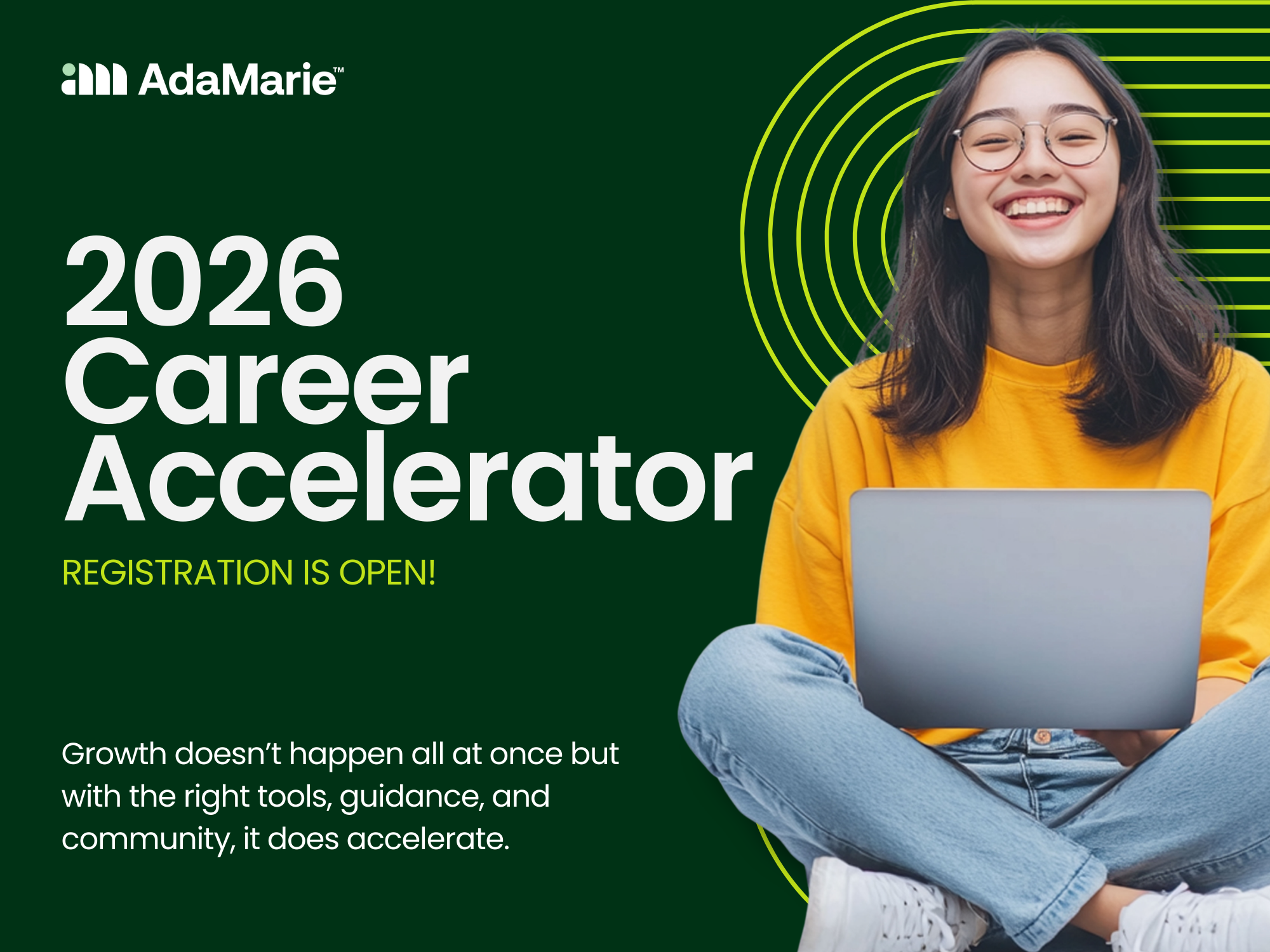The 2026 AdaMarie Career Accelerator: Build Skills That Move Your Career Forward
