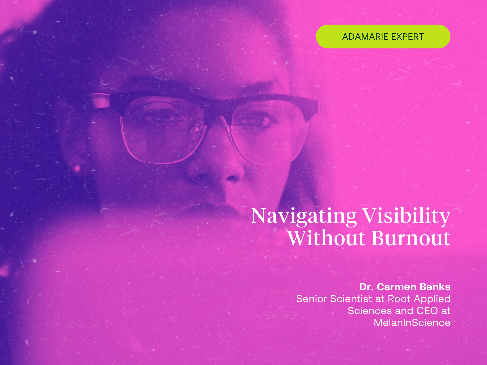 Navigating Visibility Without Burnout