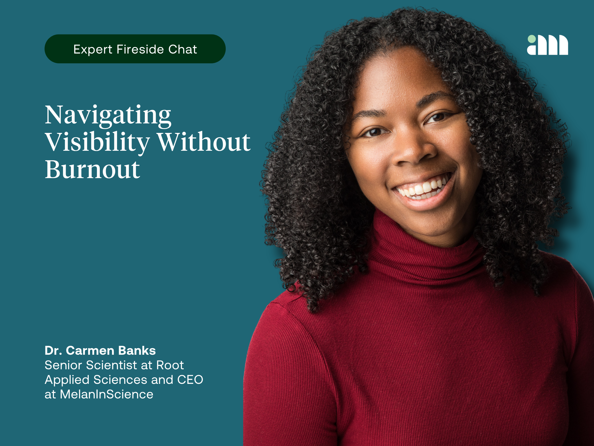 Navigating Visibility Without Burnout with Dr. Carmen Banks