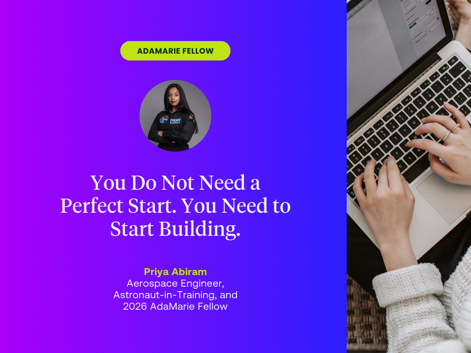 You Do Not Need a Perfect Start. You Need to Start Building.