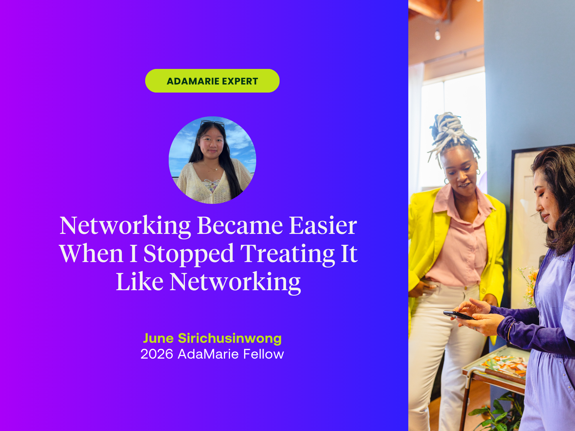 Networking Became Easier When I Stopped Treating It Like Networking