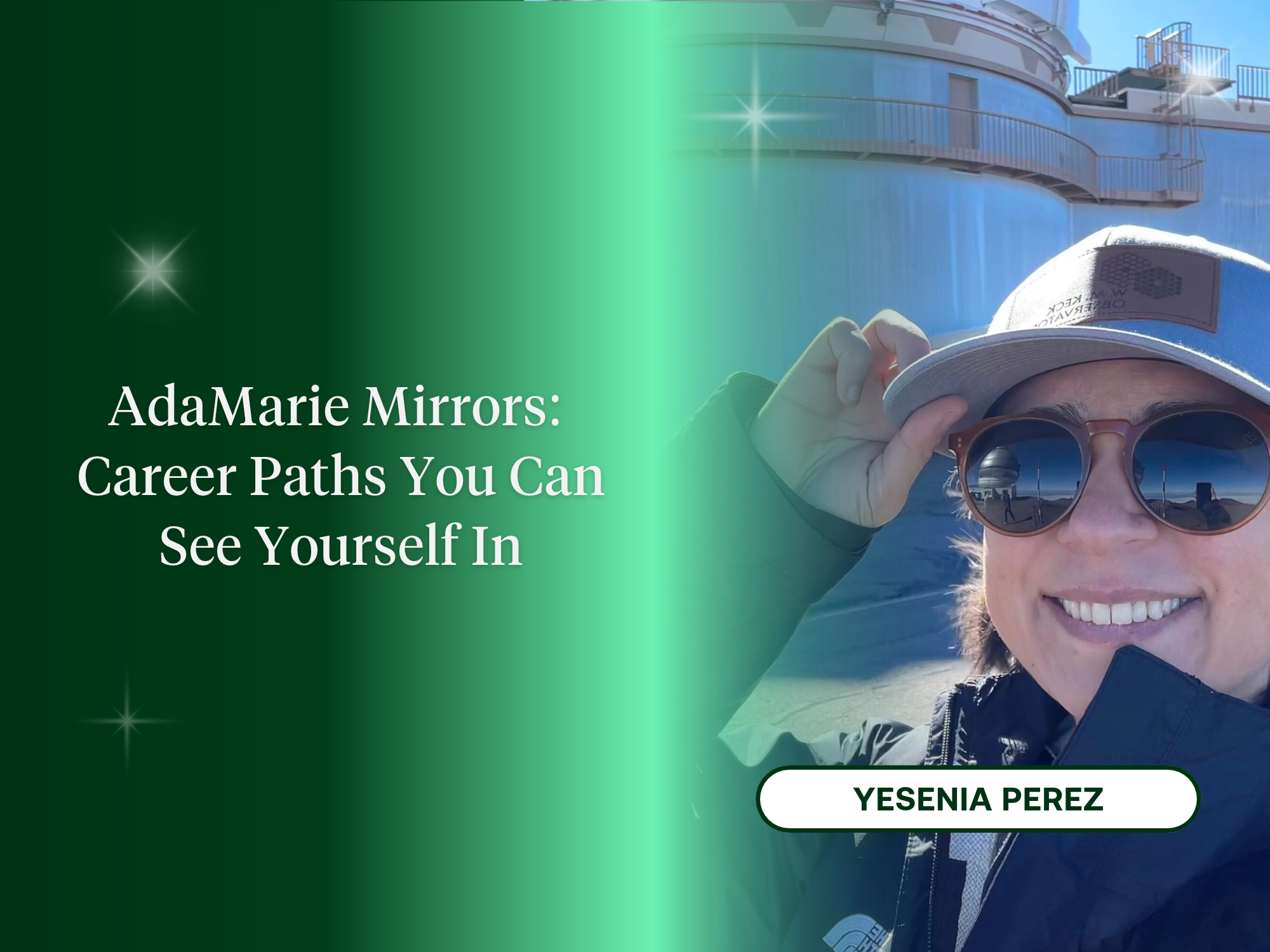 Mirrors: Yesenia Perez, Senior Informal Education and Outreach Specialist