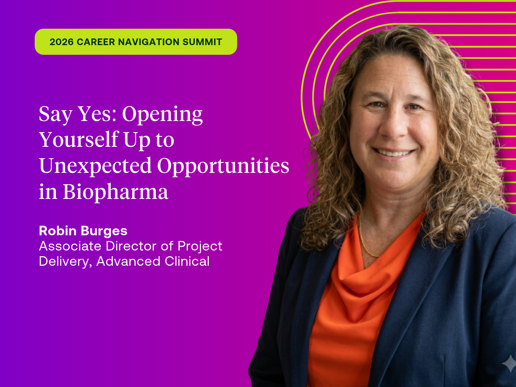 Say Yes: Robin Burges on Opening Yourself Up to Unexpected Opportunities in Biopharma