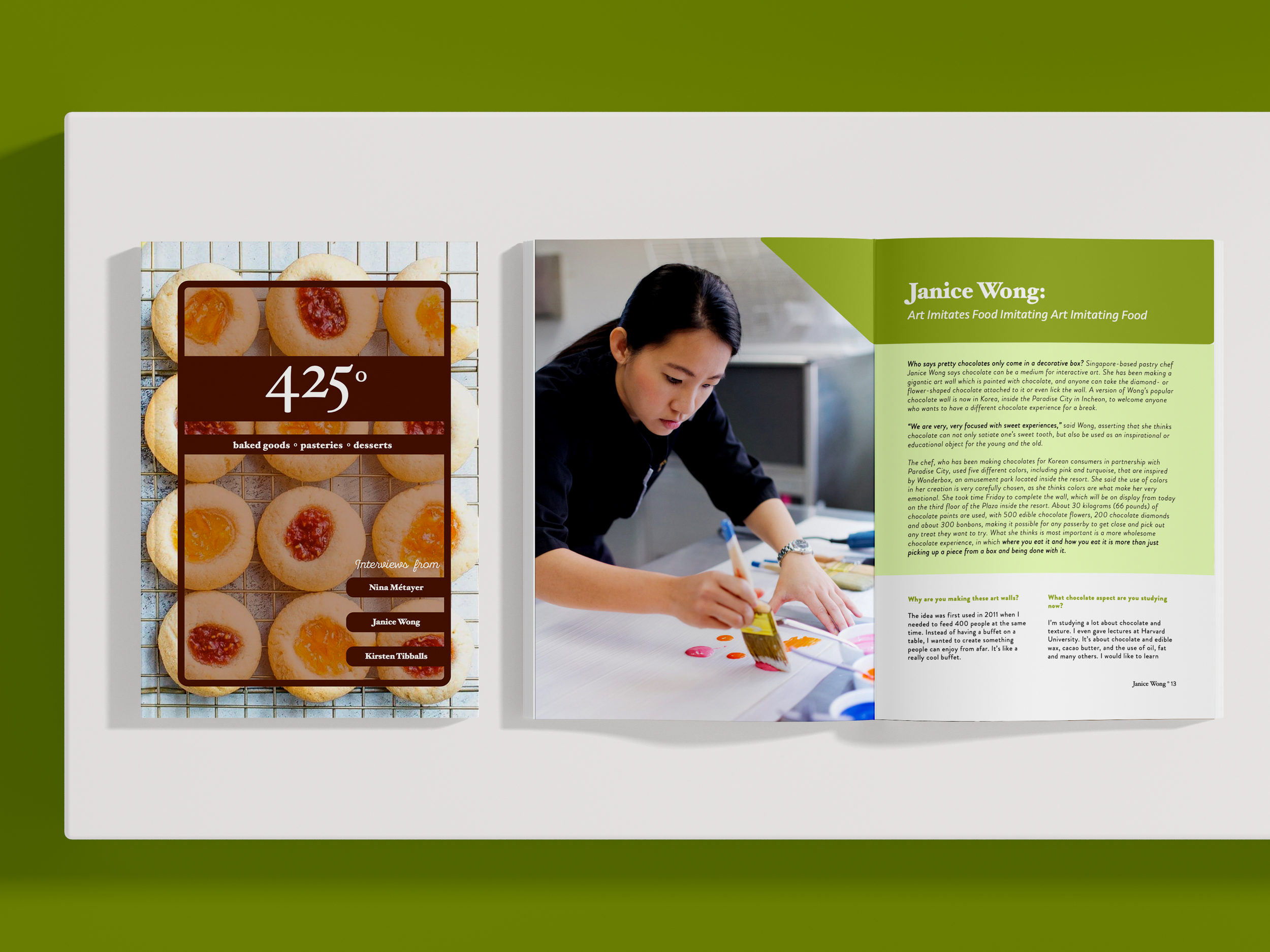 425° (Magazine Layout)