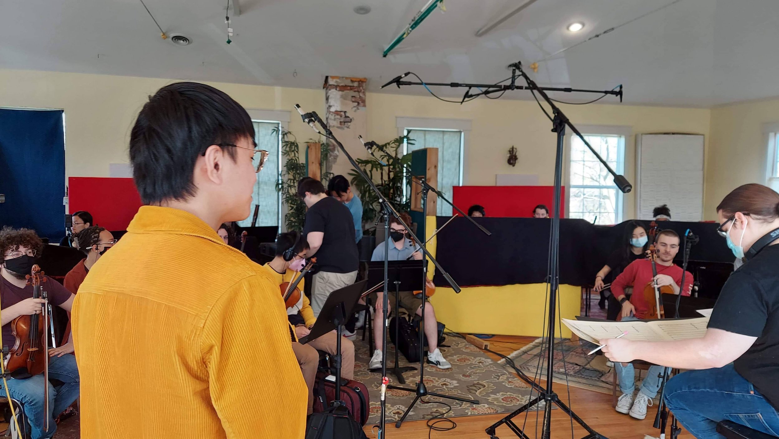 Recording Session at Primary Sound Studios, Bloomington