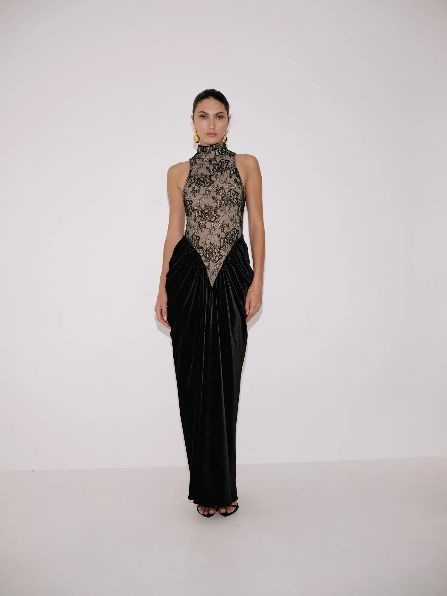 最終お値下 maisonspecial Dress BLK 36 Delfi Collective - Item