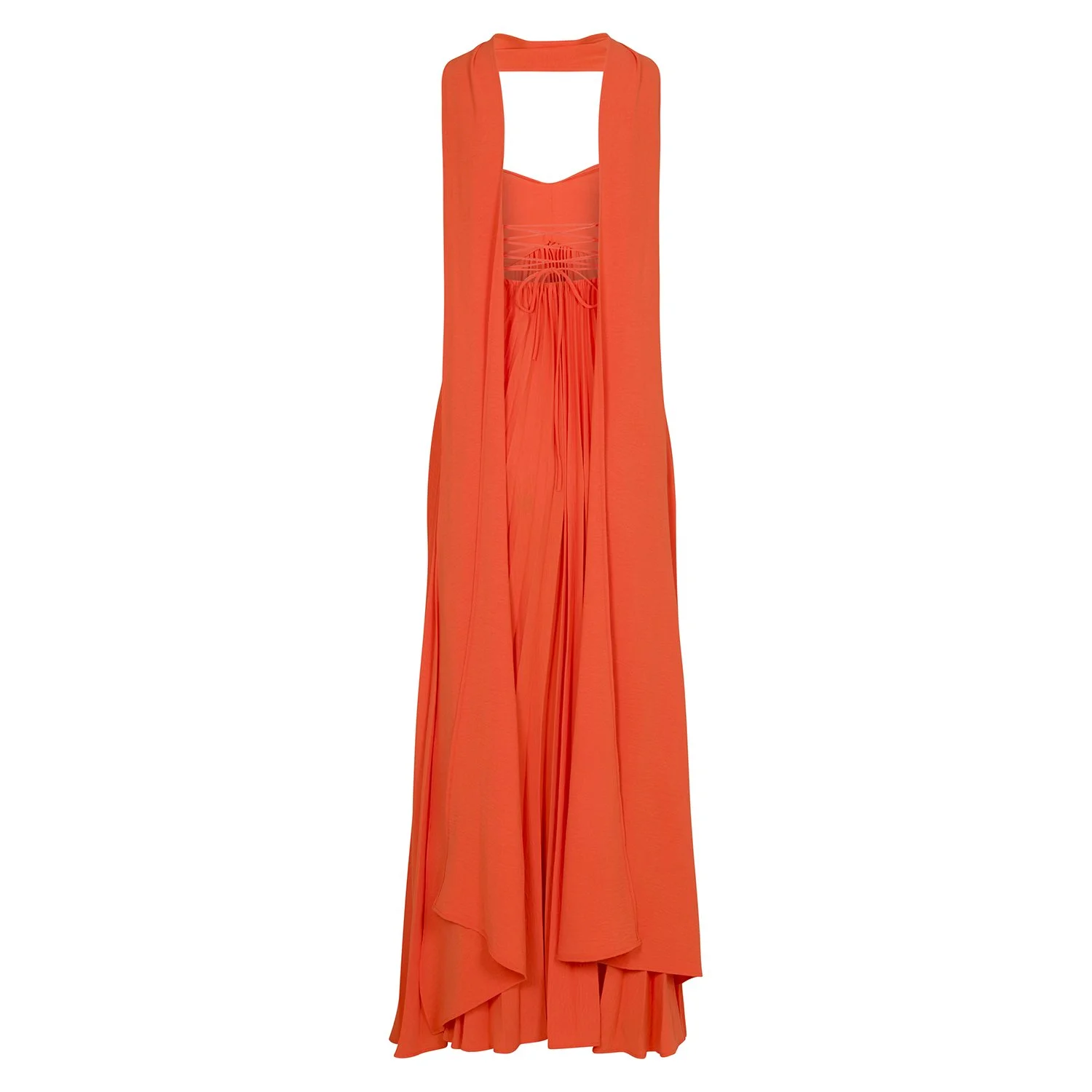 delfi orange and gold dress Delfi Rosalia Maxi Dress - Orange
