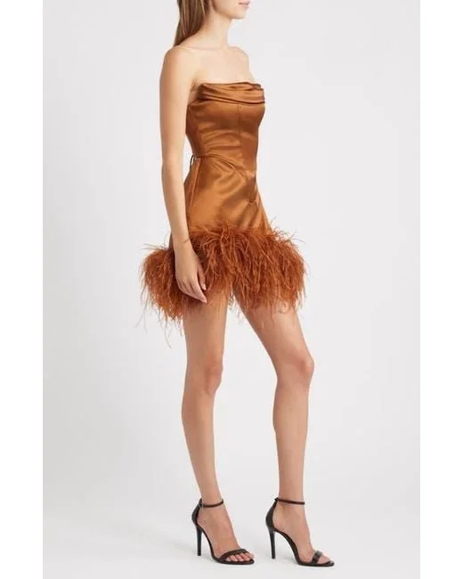delfi-collective-Bronze-Adrienne-Ostrich-Feather-Hem-Strapless-Satin-Cocktail-Minidress-4.jpeg