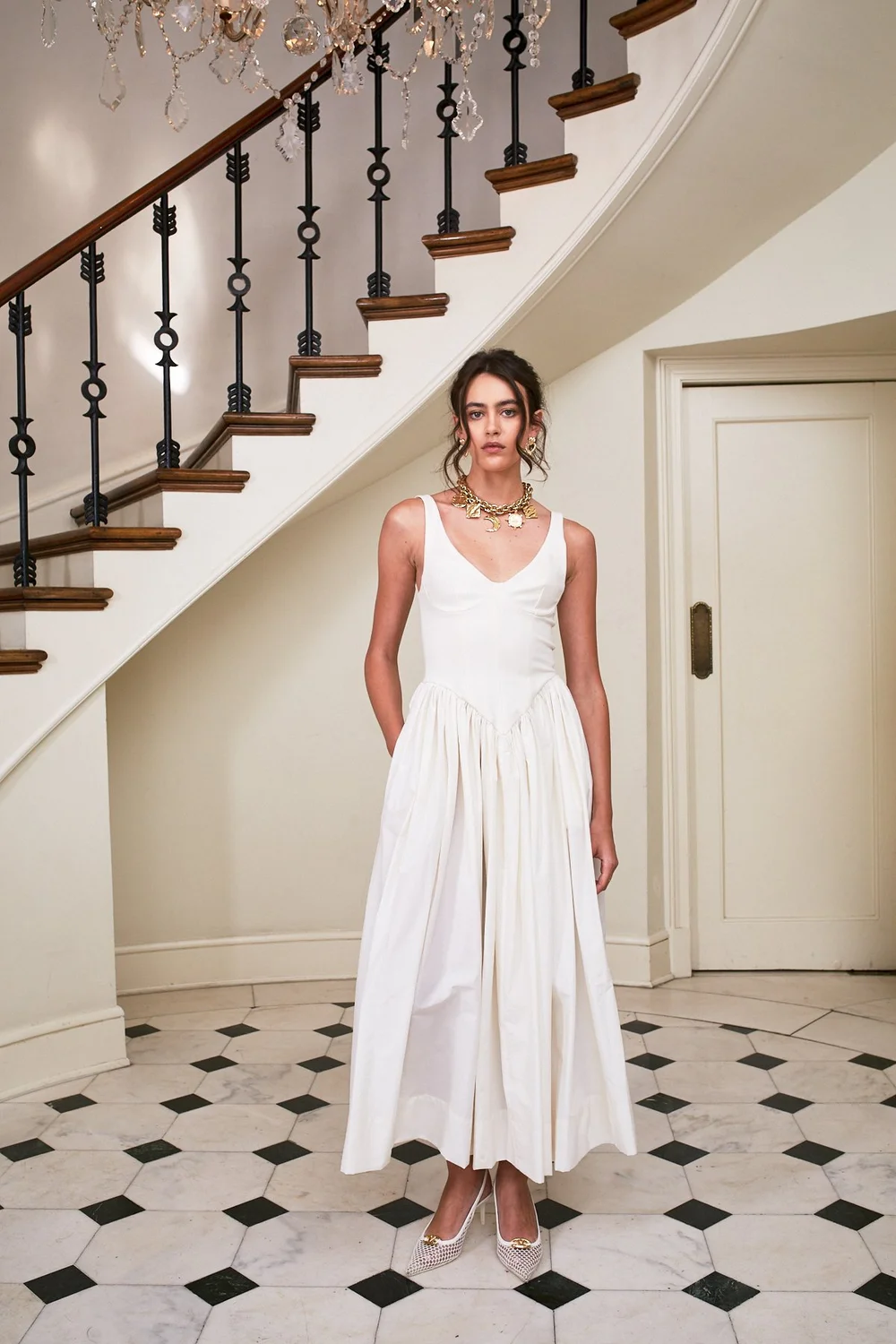 delina dress in cream delfi Delfi Delina Dress- BLACK by Delfi Collective
