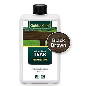 GOLDEN CARE Teak Instant Grey 2 Applikatortücher Holzschutz Und Holzpflege Für Gartenmöbel