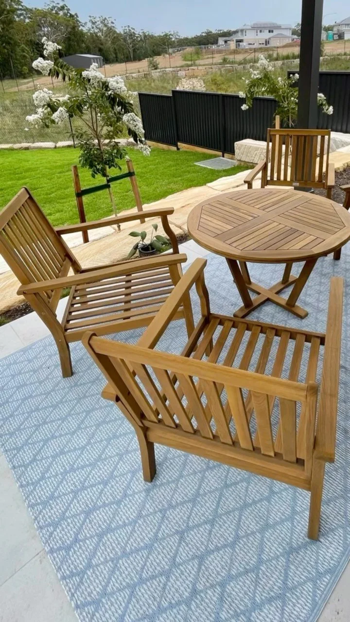 Outdoor Furniture Staining & Restoration Teak Outdoor Furniture