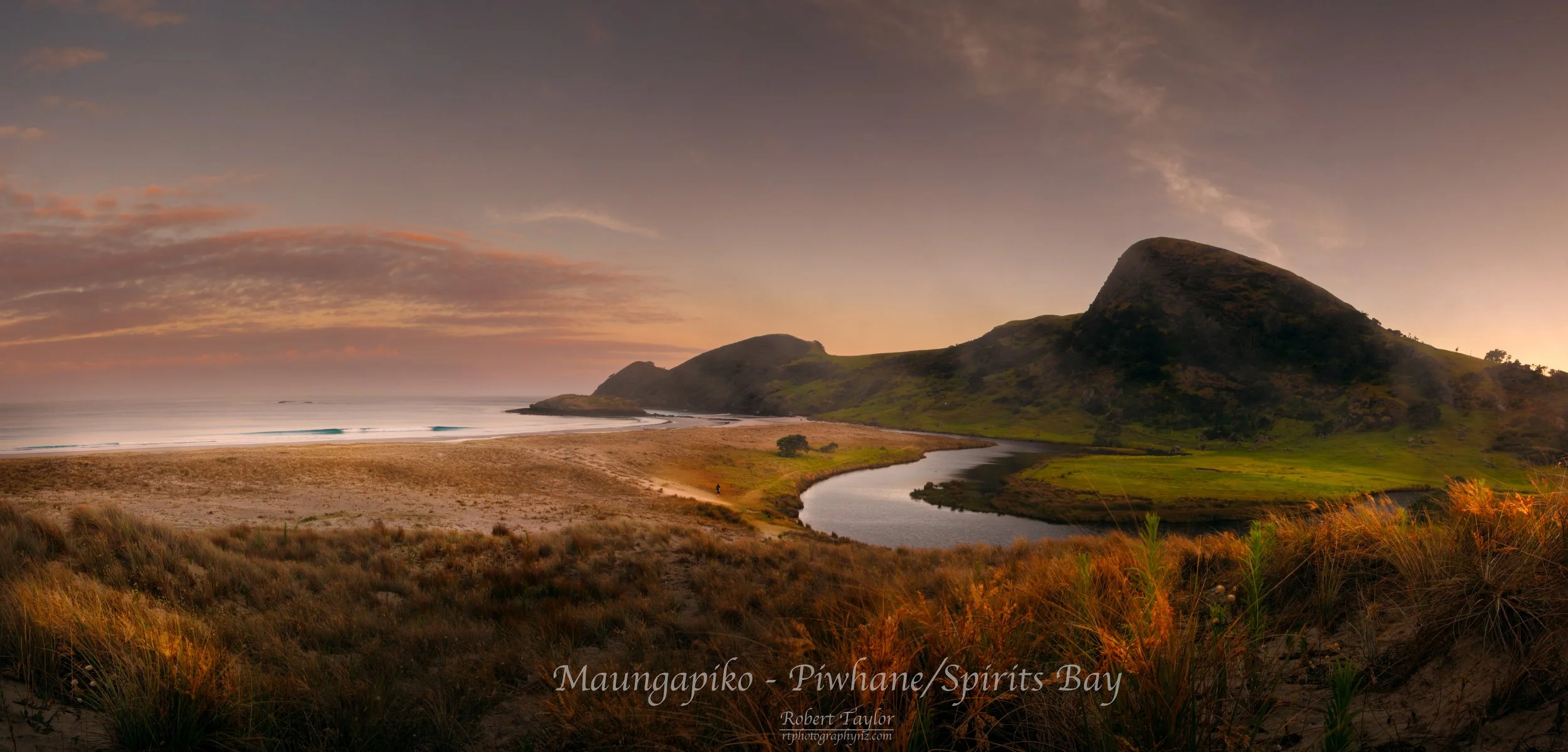Mangapiko - The Sacred Mountain of Spirits Bay. In Morning Light.
This image is available to purchase. Please contact me for details.