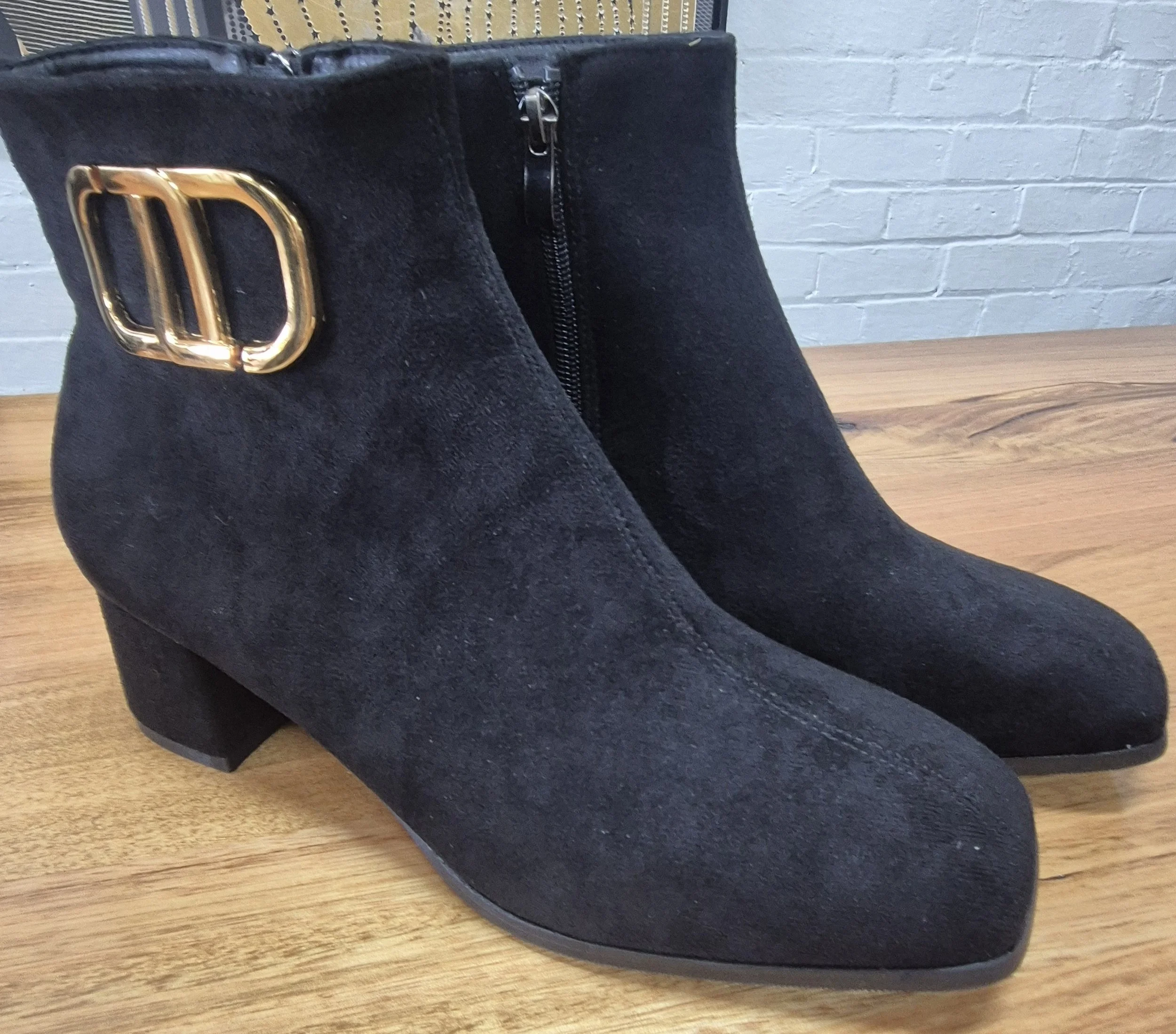 Samford Black Ankle Boot