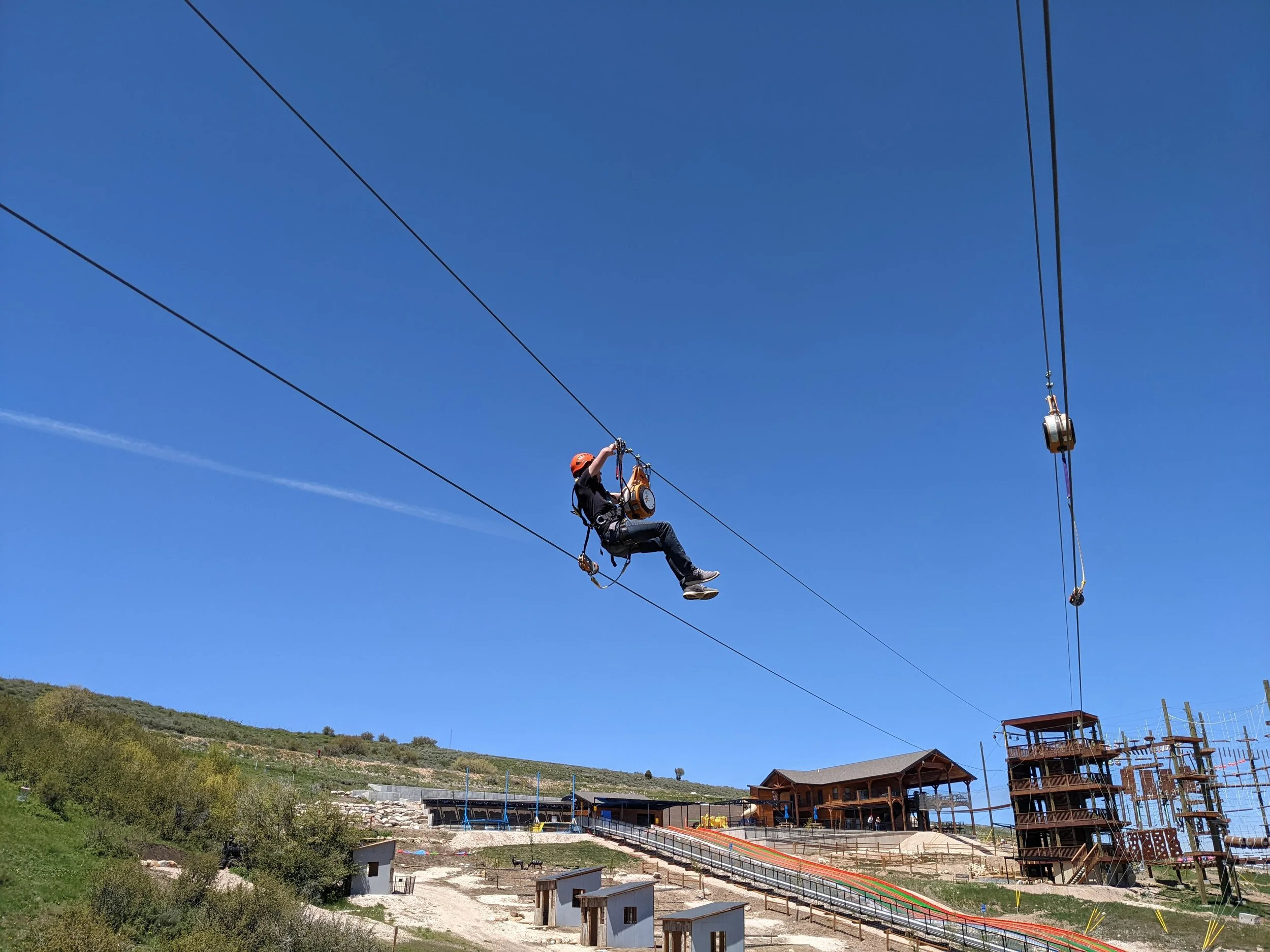 inspection on zip line