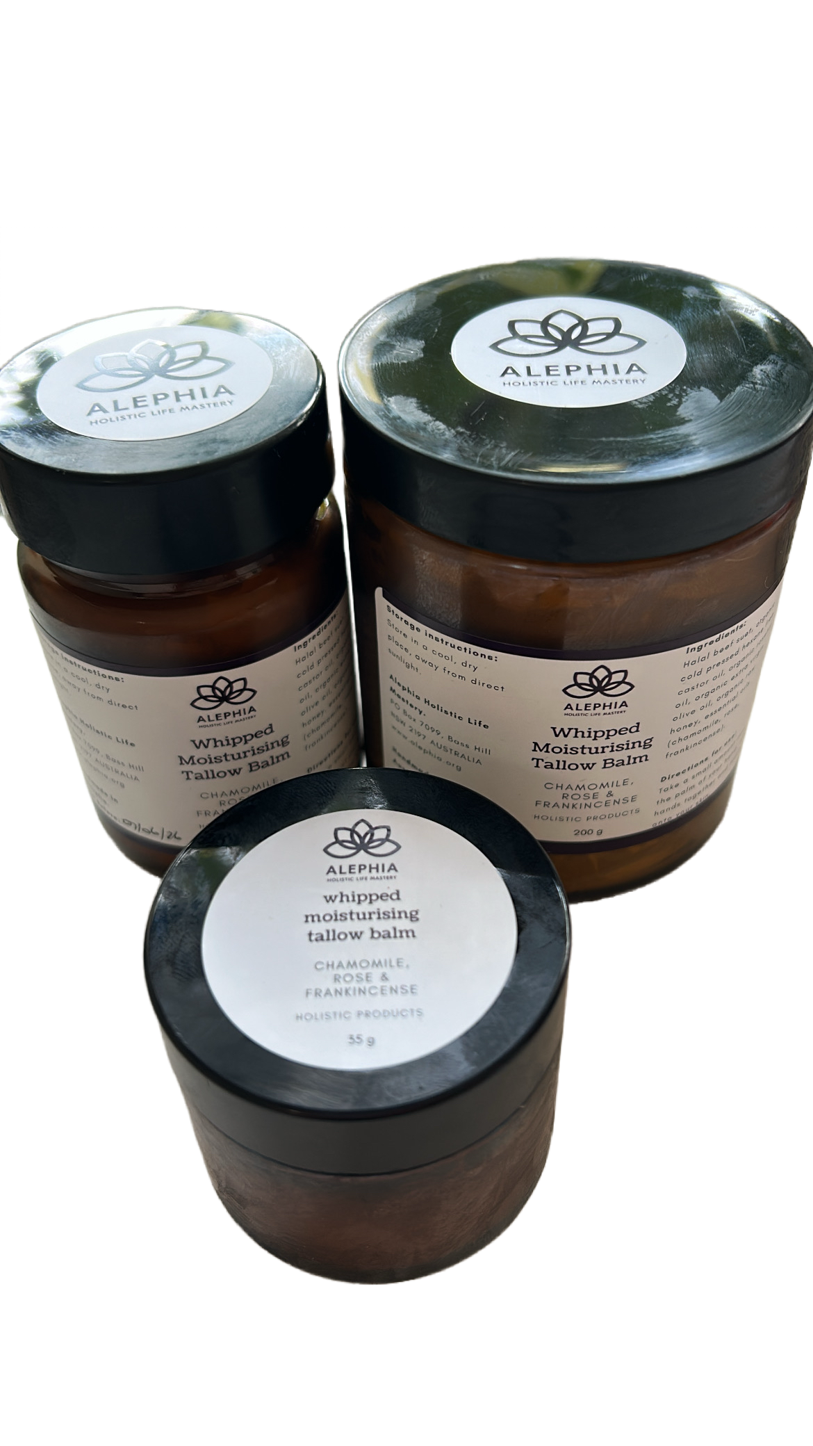 Halal Organic Whipped Moisturising Tallow Balm