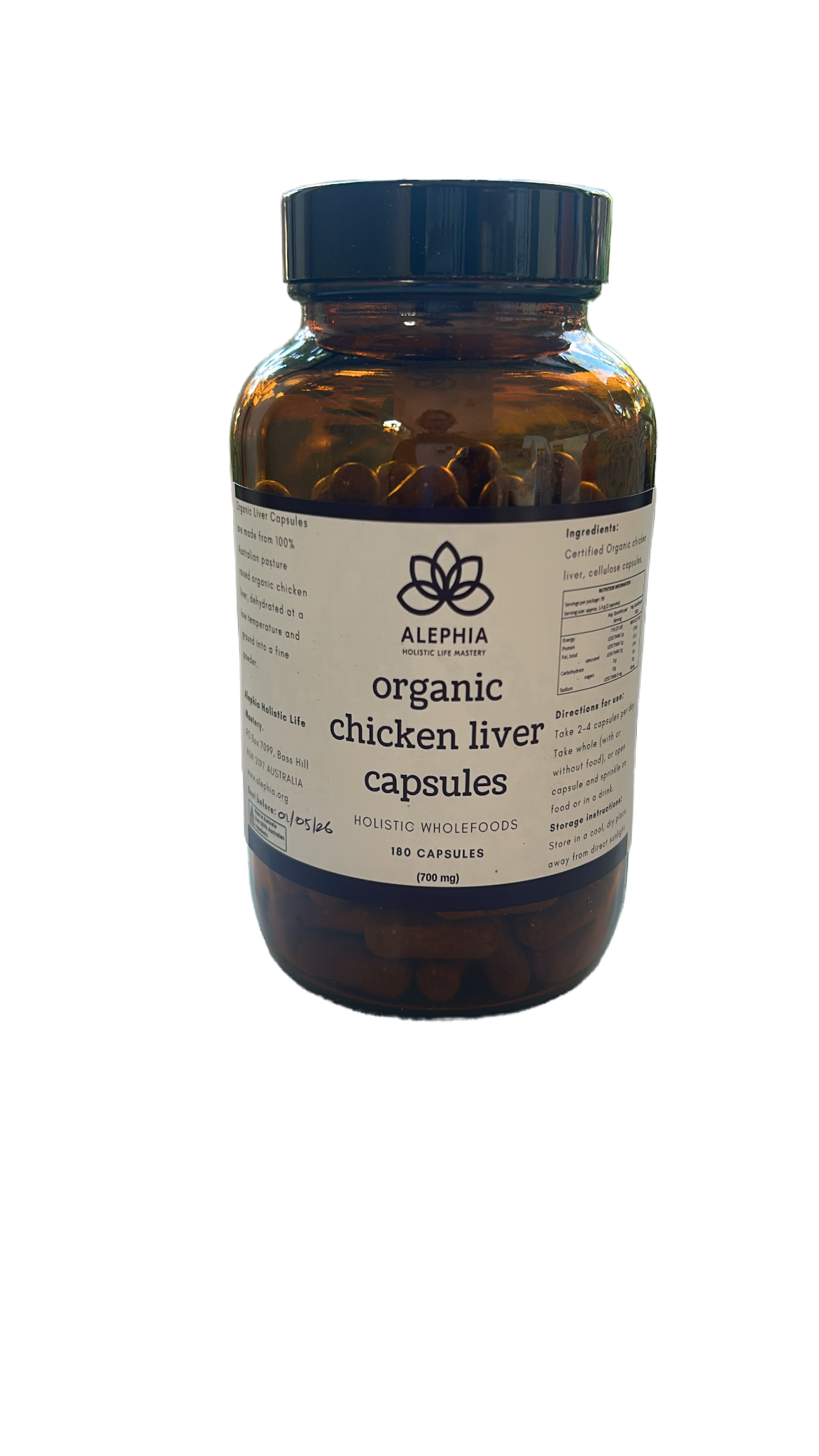 Organic Chicken Liver Capsules & Powder