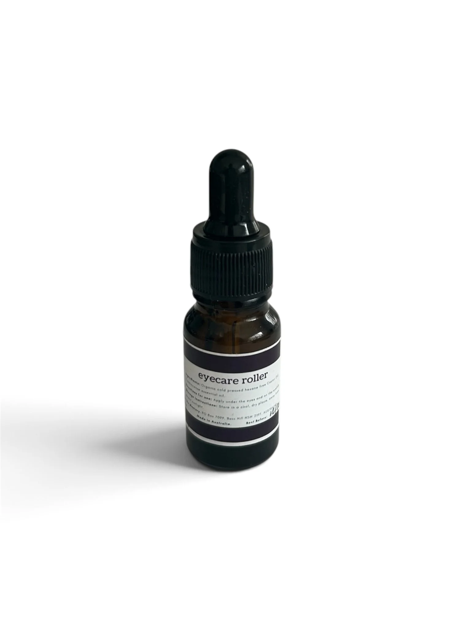 Organic Castor Oil & Frankincense Eyecare Dropper