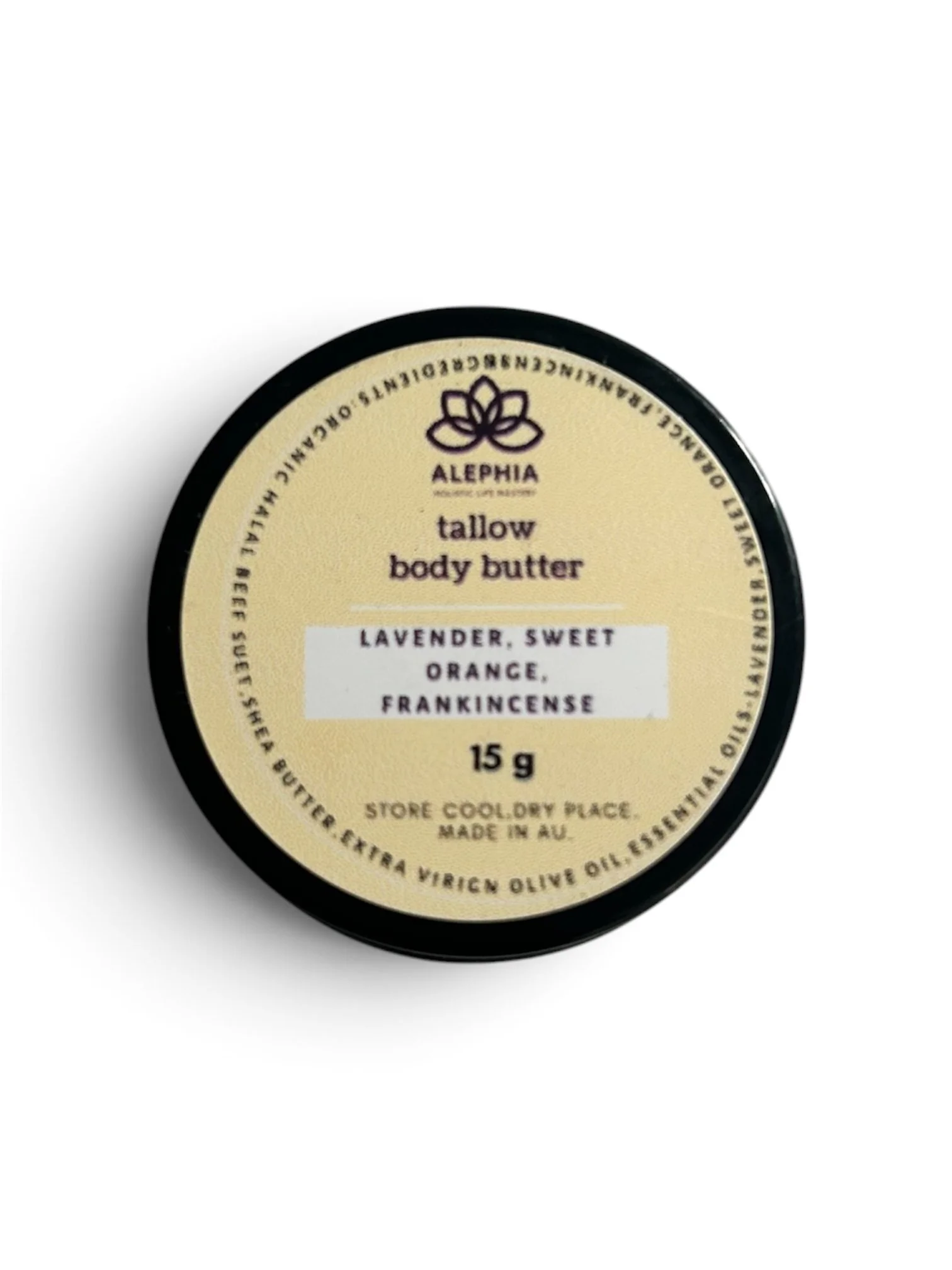 Whipped Scented Tallow Body Butter - 15 g Sample Pot