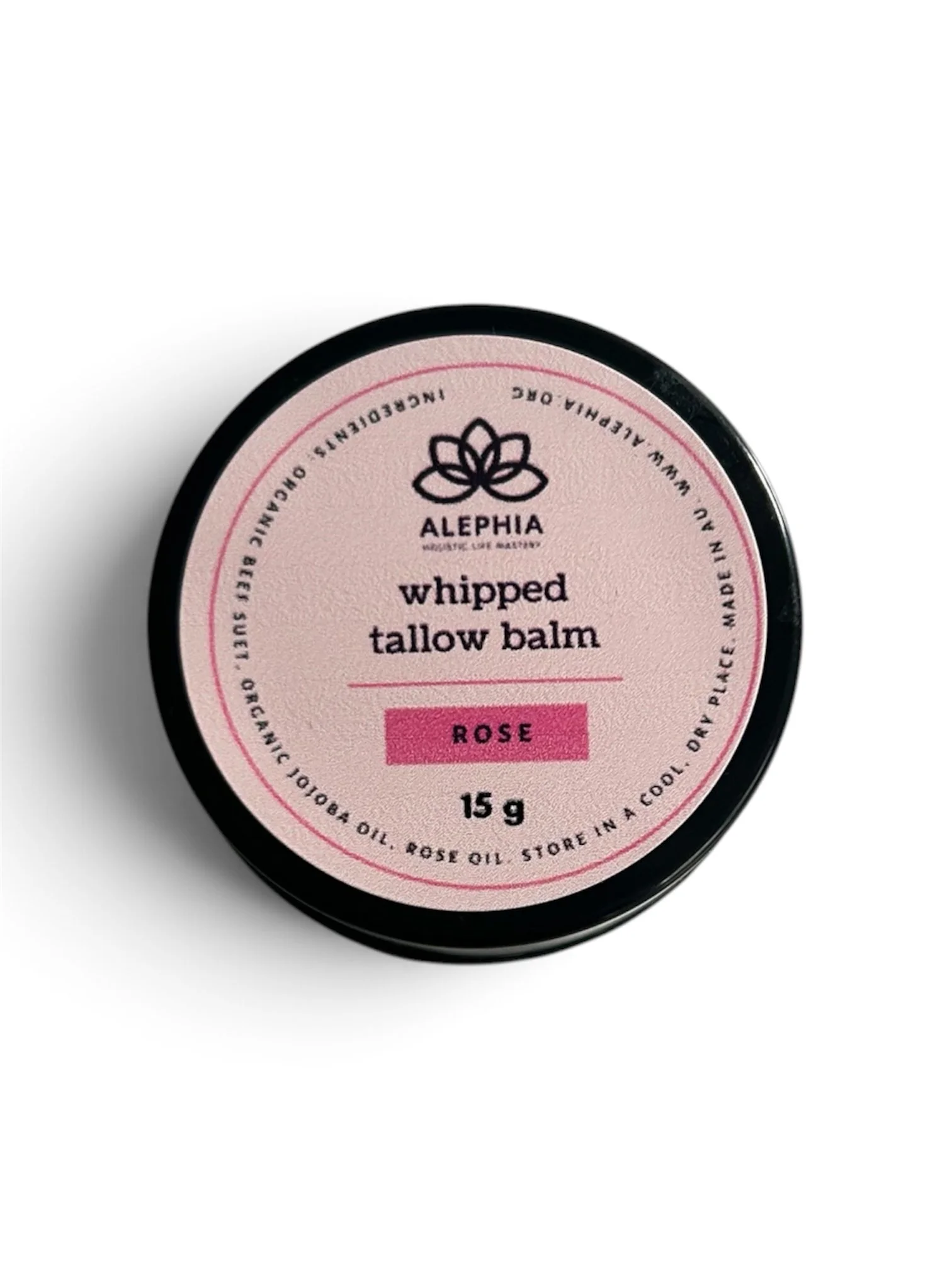 Whipped Rose Tallow Balm - 15 g Sample Pot
