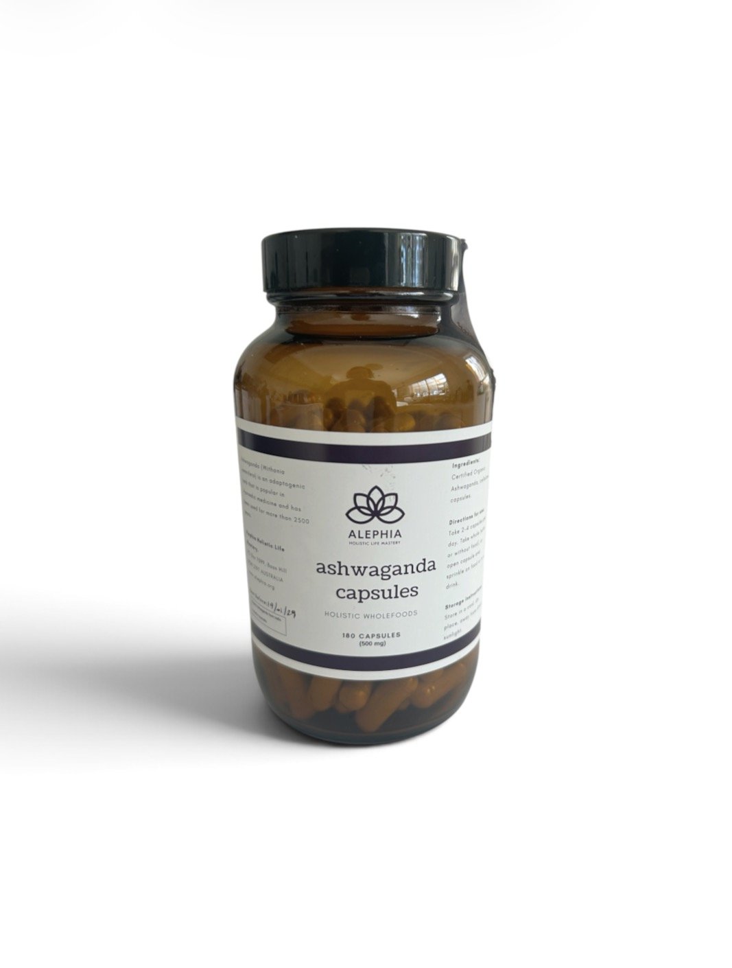 Organic Ashwaganda Capsules & Powder