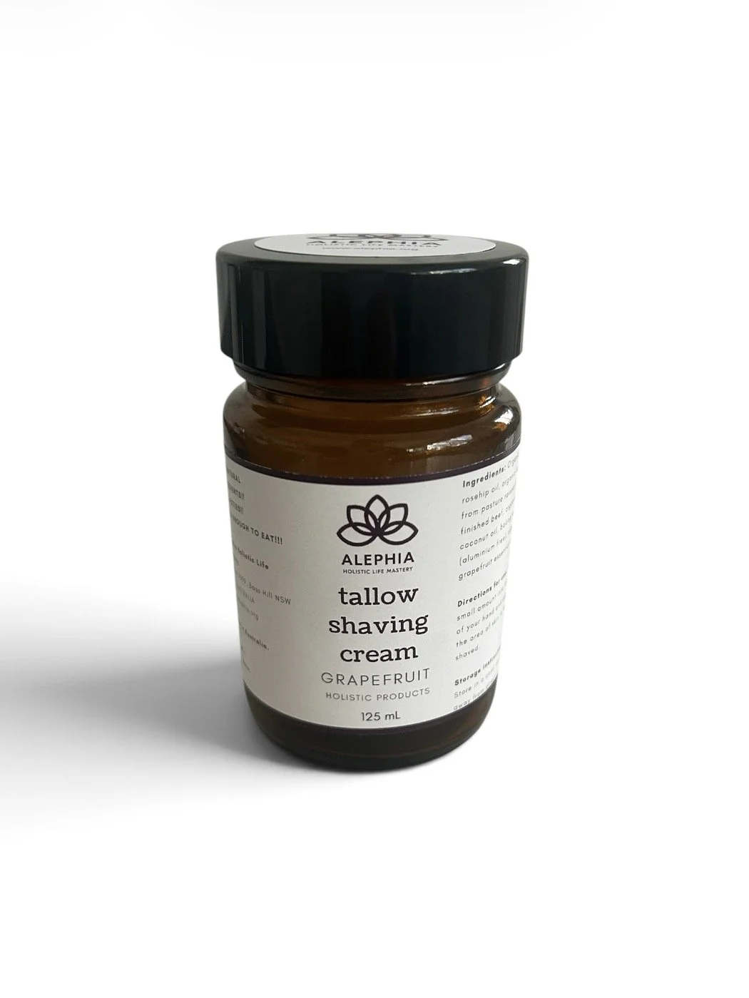 Whipped Tallow Shaving Cream 125 mL