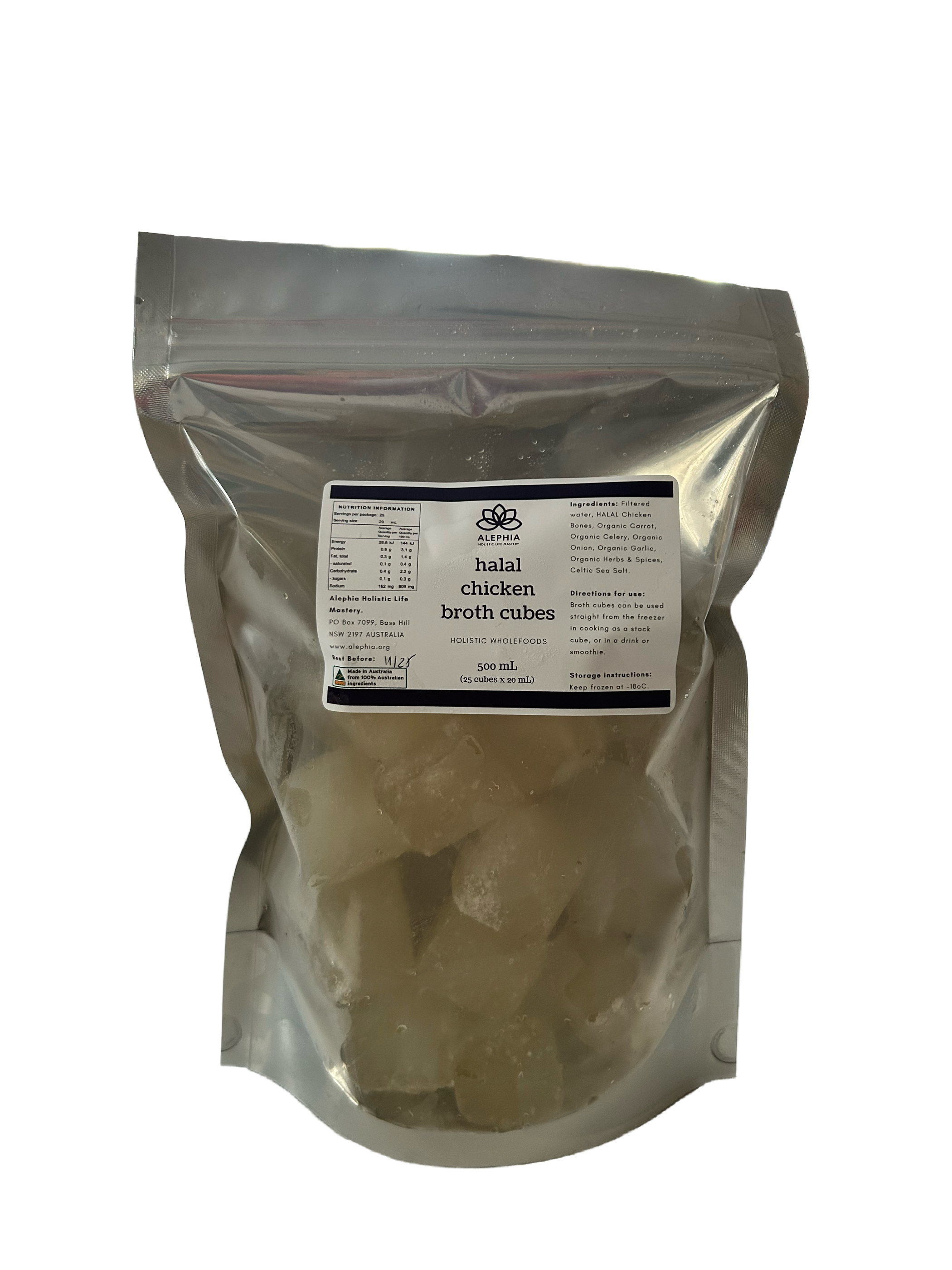 Halal Chicken Bone Broth Cubes