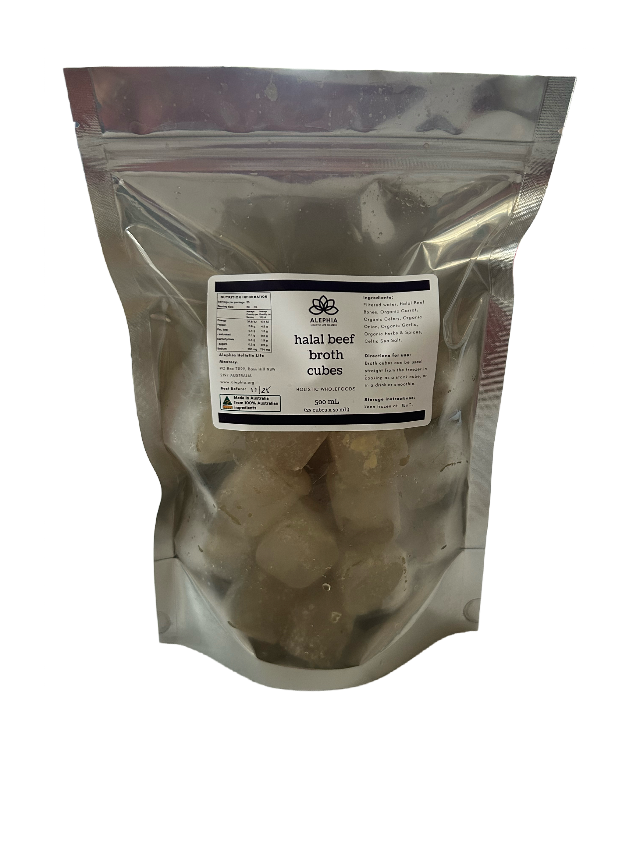 Halal Beef Bone Broth Cubes