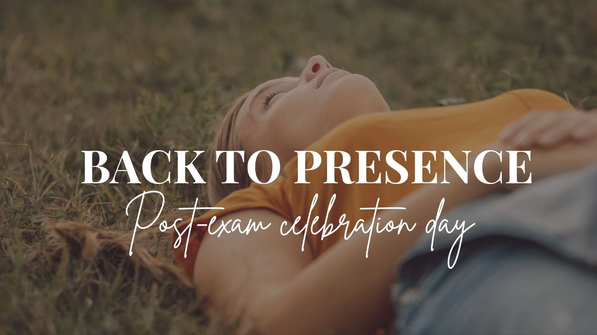 Back to Presence immersion day