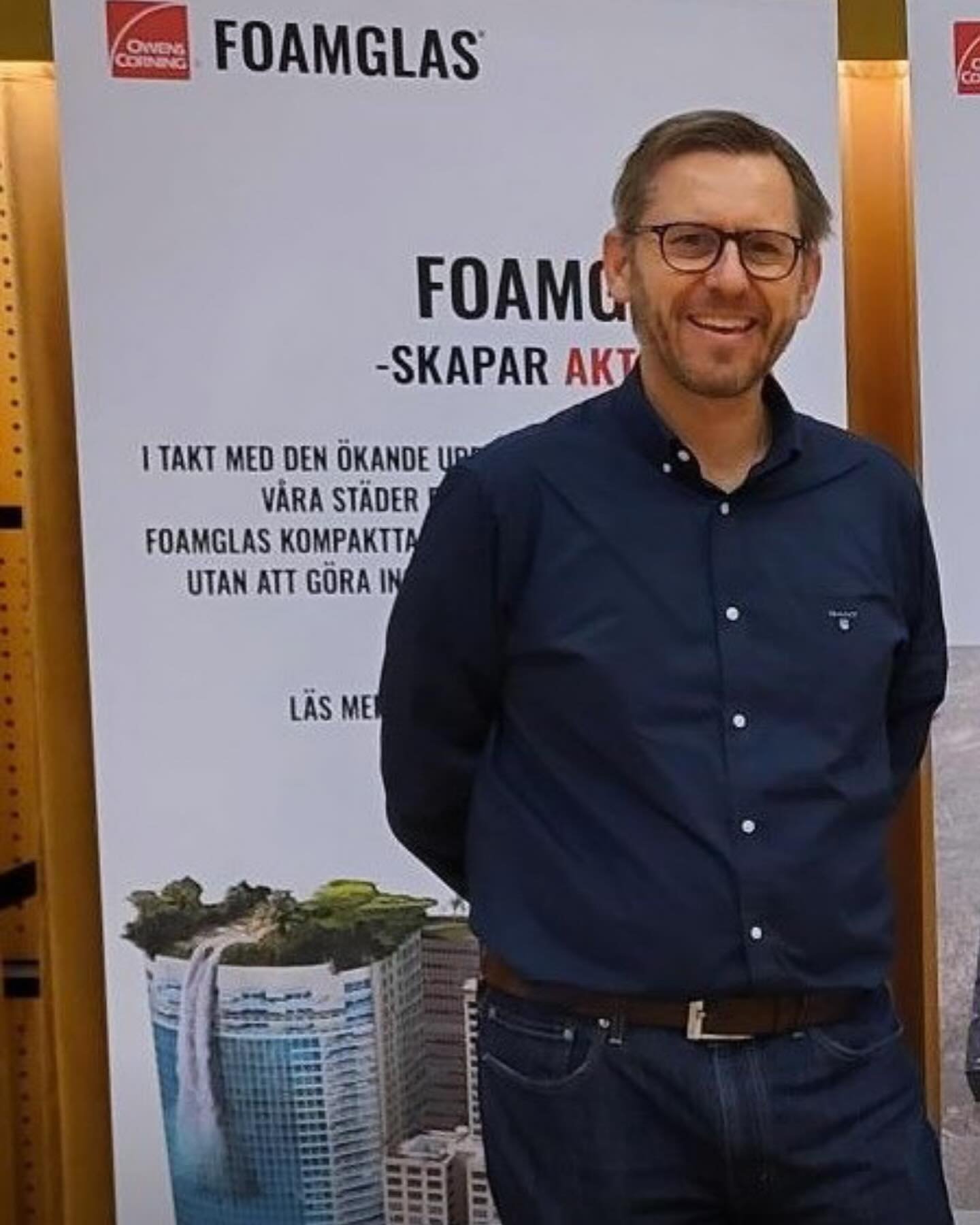 Under hela Torsdagen den 25e g&auml;star Bj&ouml;rn Ask v&aring;r monter. Han &auml;r f&ouml;rs&auml;ljningsansvarig f&ouml;r Owens Corning FOAMGLAS&reg; Sverige - Building Insulation och v&aring;r partner och leverant&ouml;r av isoleringen till EVIA