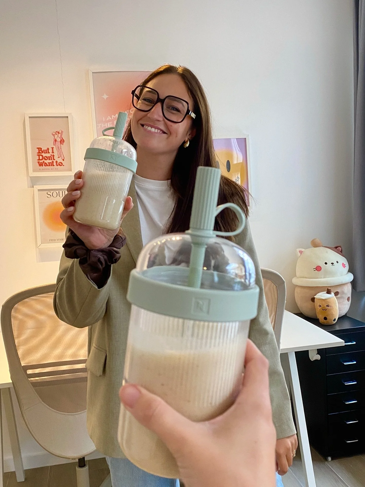 office shenanigans 🐸🧋🧚🏻&zwj;♀️