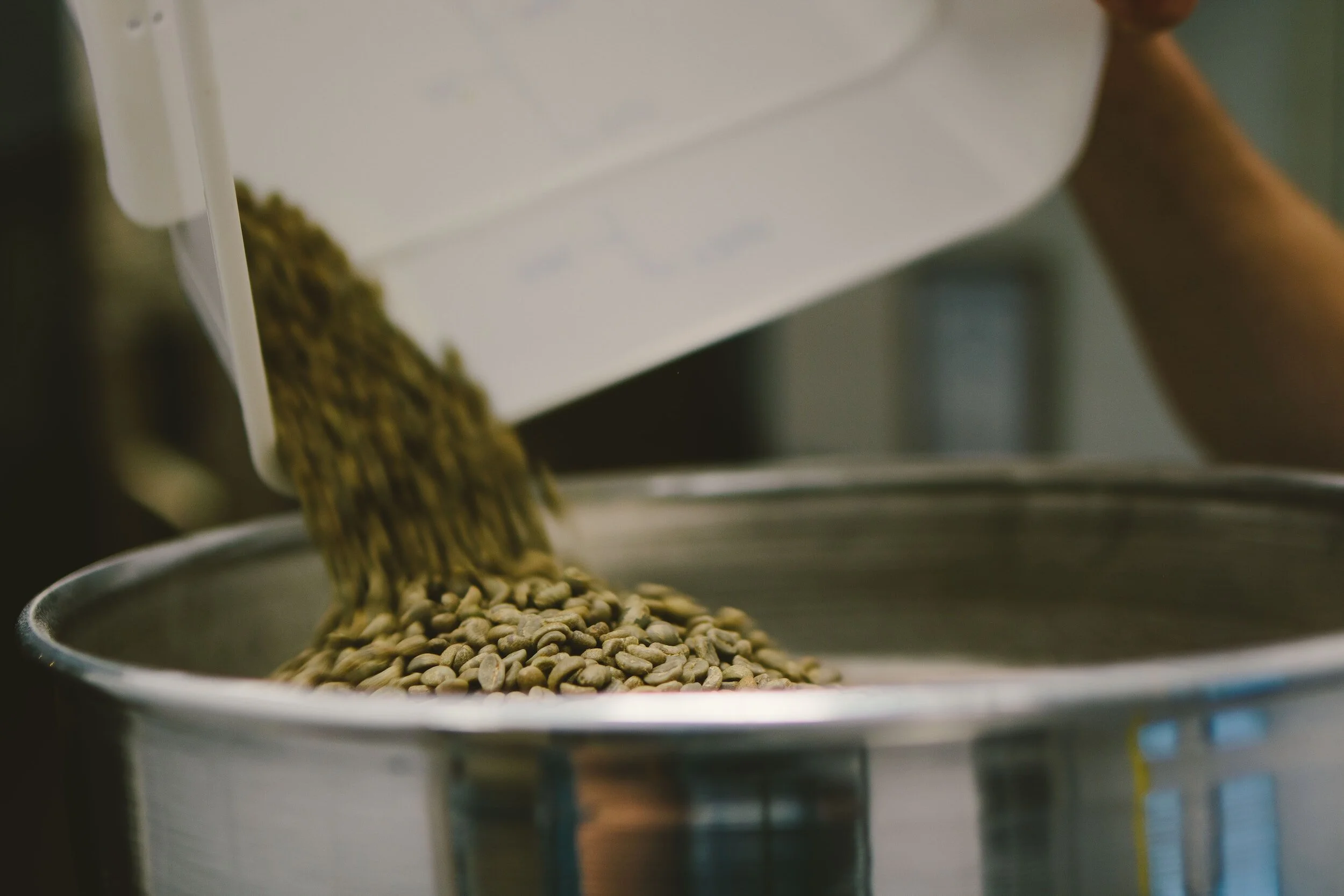 RAW COFFEE BEANS FROM AROUND THE WORLD ROASTED TO PERFECTION AND TASTE