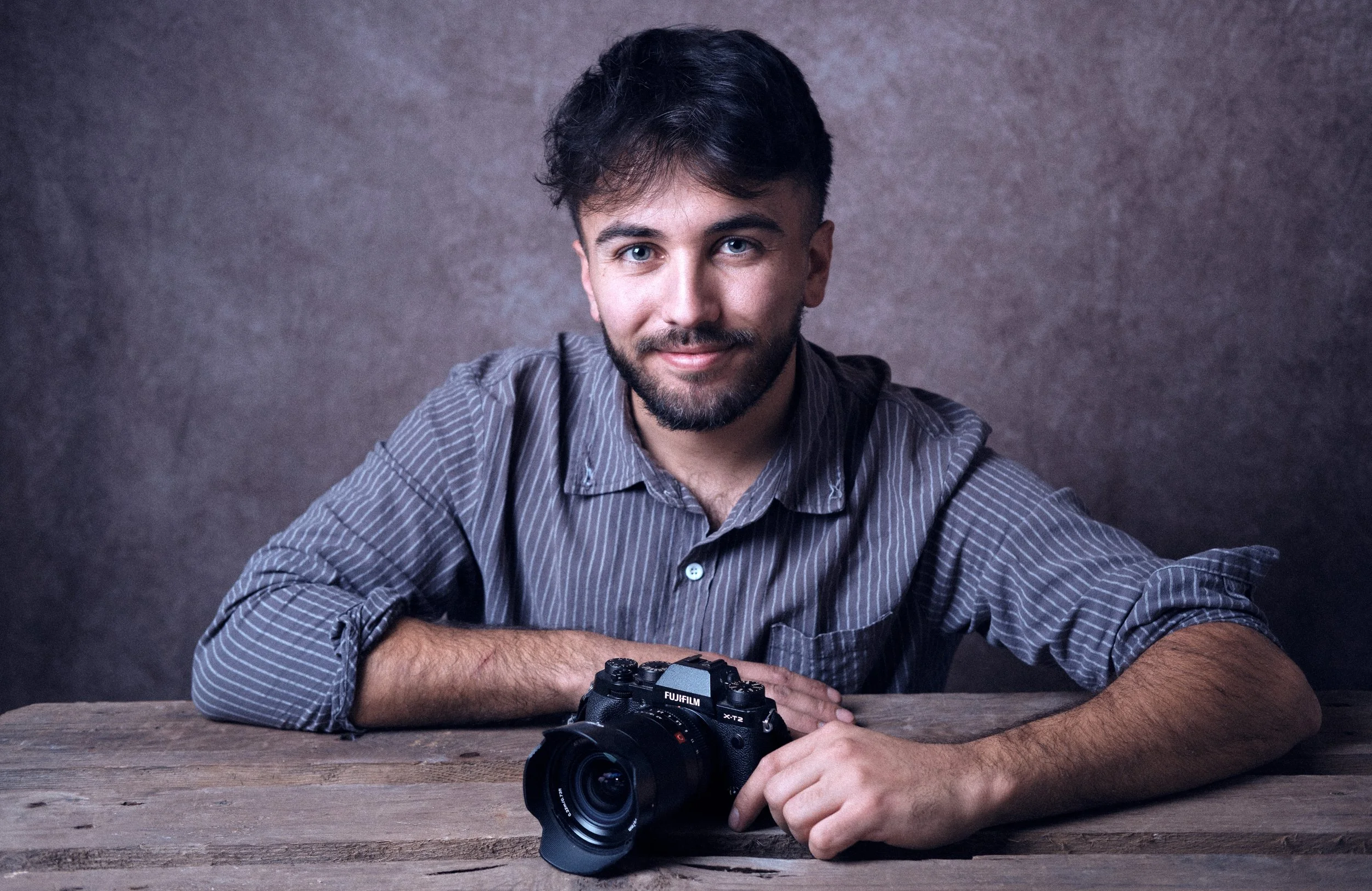 Portrait professionnel du photographe Grégory Olivier de Reflekta Photographie