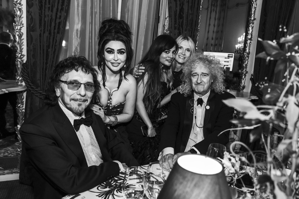 Selfie Moments with Tony Iommi and Brian May