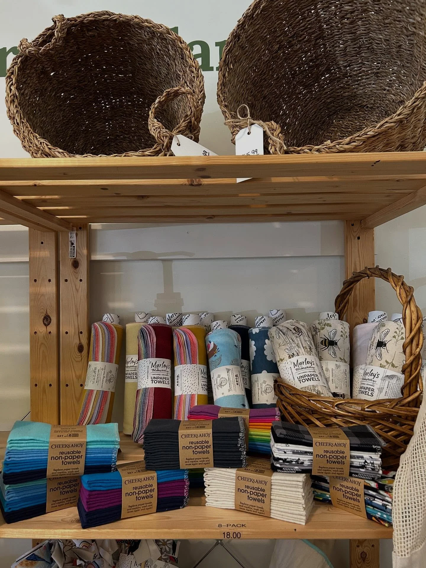 These reusable paper towels were a big gift-giving hit last Christmas. I keep a stack of them in my pantry next to my all purpose spray and it&rsquo;s so easy to grab one when I need to clean up a mess. I highly recommend! I love the dark colors beca