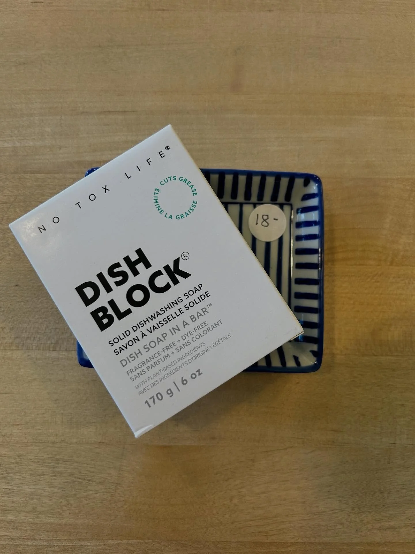 I really love this dish block solid dish soap as another dish soap option. I&rsquo;m discussing our dish soaps on stories today and would love some feedback on which ones are your favorite. I keep a bottle of the lemon, scented rustic strength, liqui