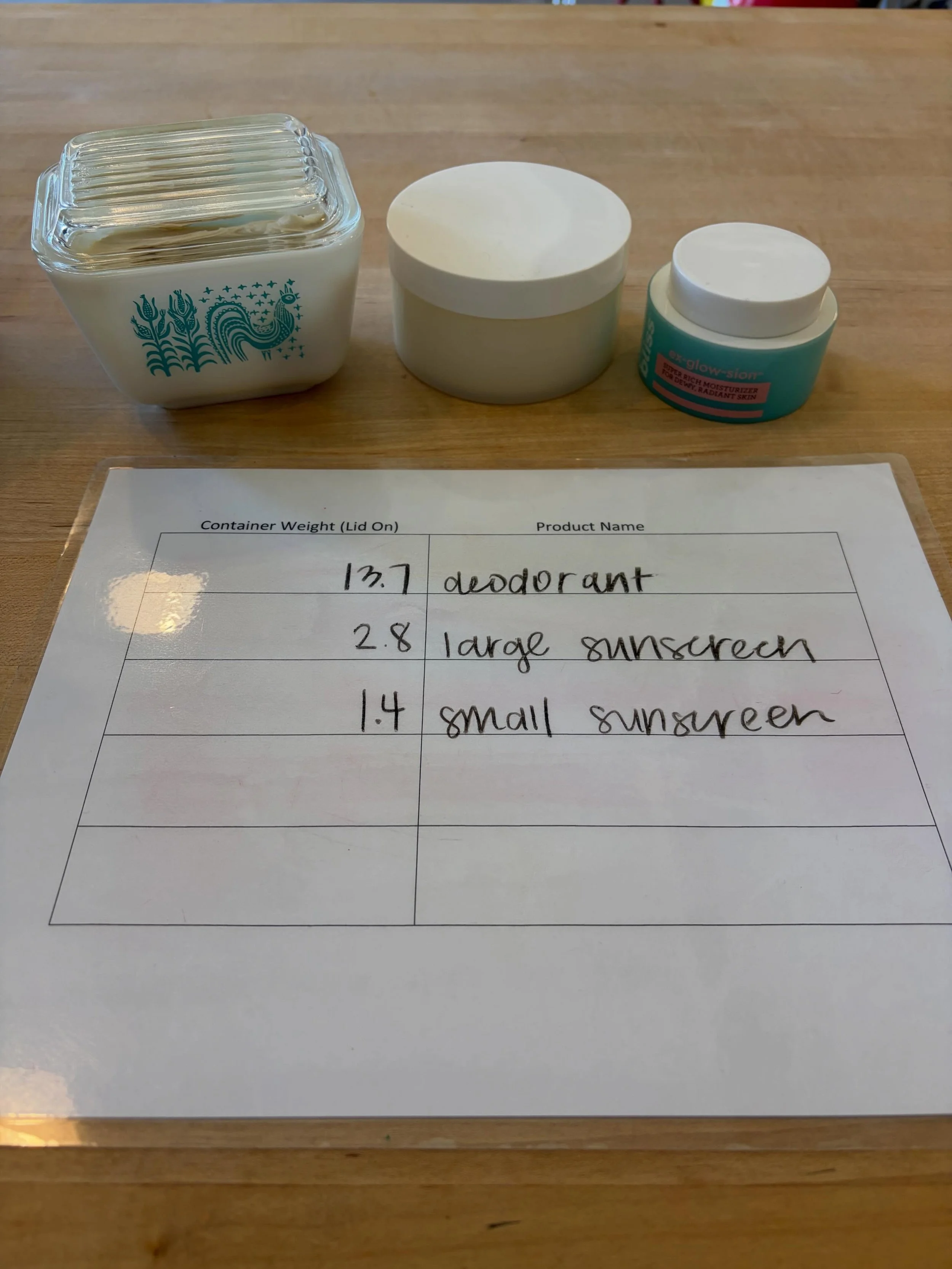 Some of our best selling personal care items lately have been deodorant, toothpaste tablets, lotion, and sunscreen! Our mineral SPF rubs in really nicely and doesn&rsquo;t leave a white cast on fair skin. 
come see us for your hot weather needs. We a