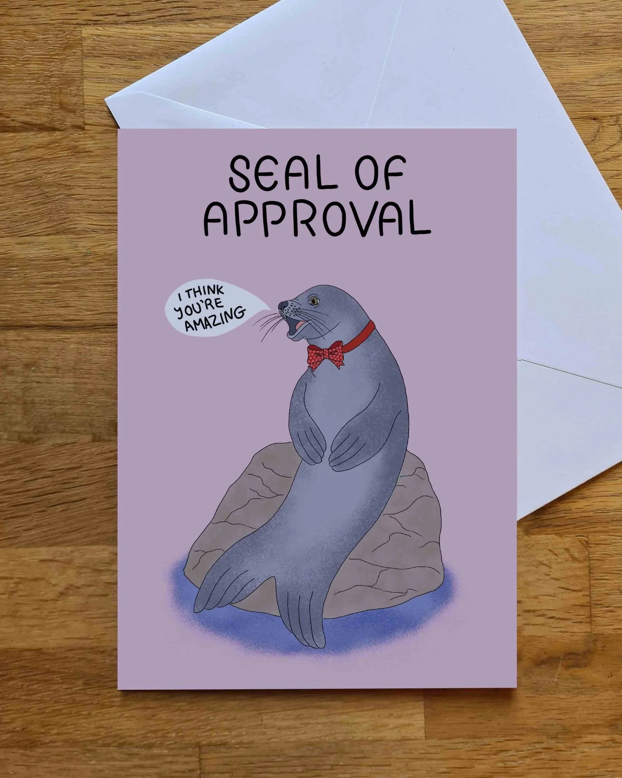 SEAL OF APPROVAL CARD