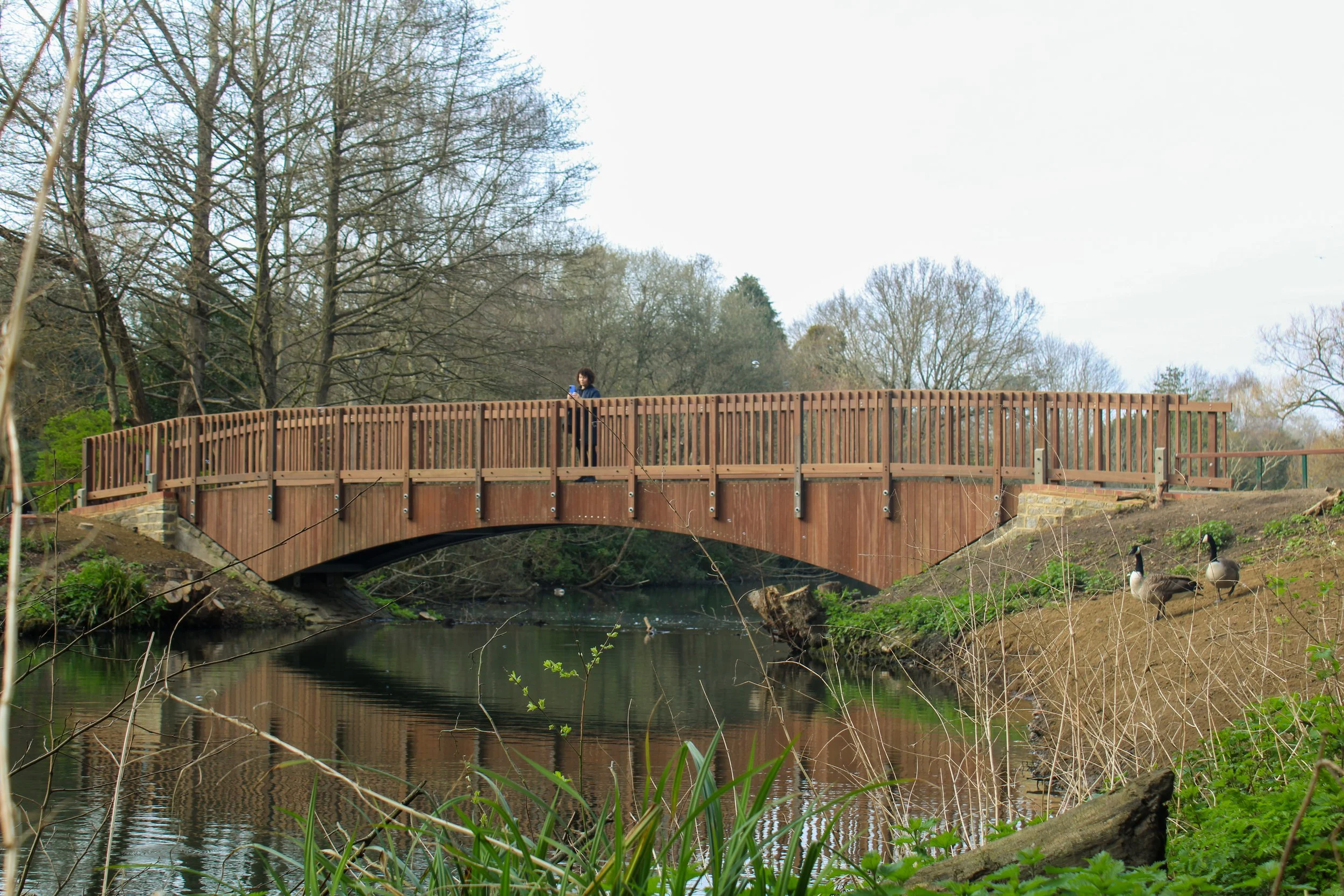 Kelsey Lake Desilting &amp; Bridge | London