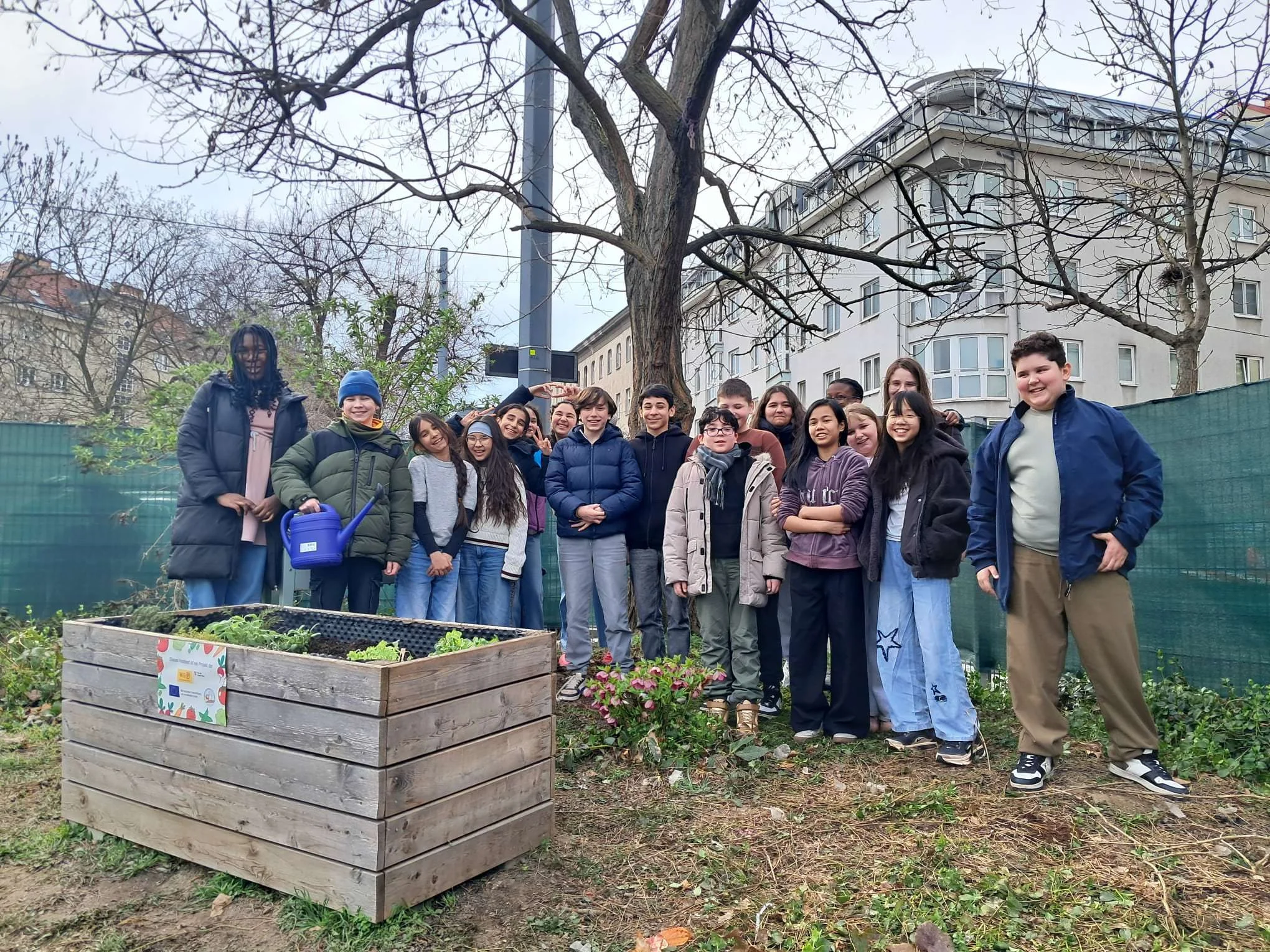 Gartenprojekt der 1b