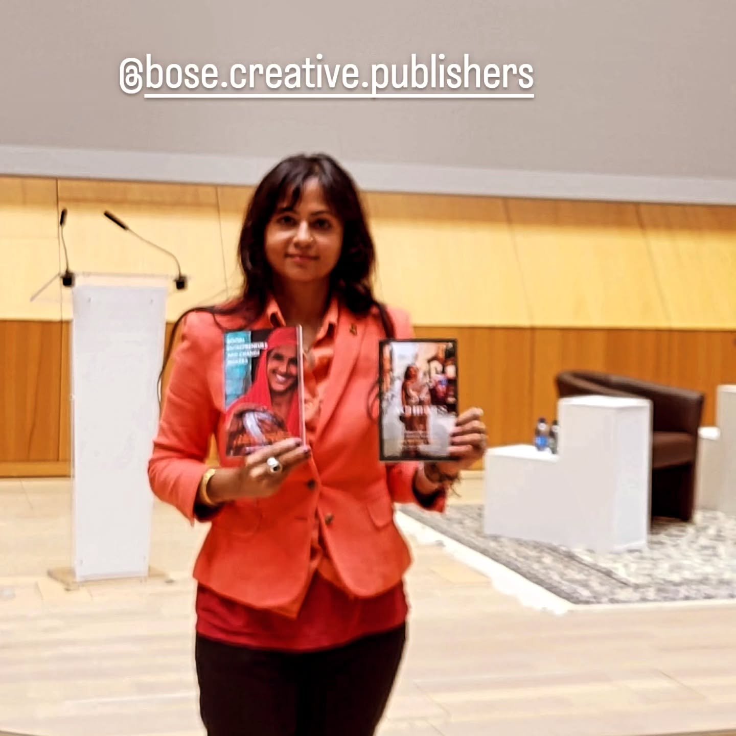 Representing the publishing house with our recent books, at a talk show with Indian External Affairs Minister, Mr Jayshankar. Thank you @indian_embassy_in_switzerland for the excellent event.