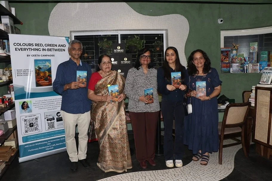 This book &sbquo;Colours Red, Green, and Everything In-Between&rsquo; by @canpadee is a memoir stitched from the author&rsquo;s journeys across India, China and Southeast Asia. It carries the reader from the Bay of Bengal to Yangtze River to the stra