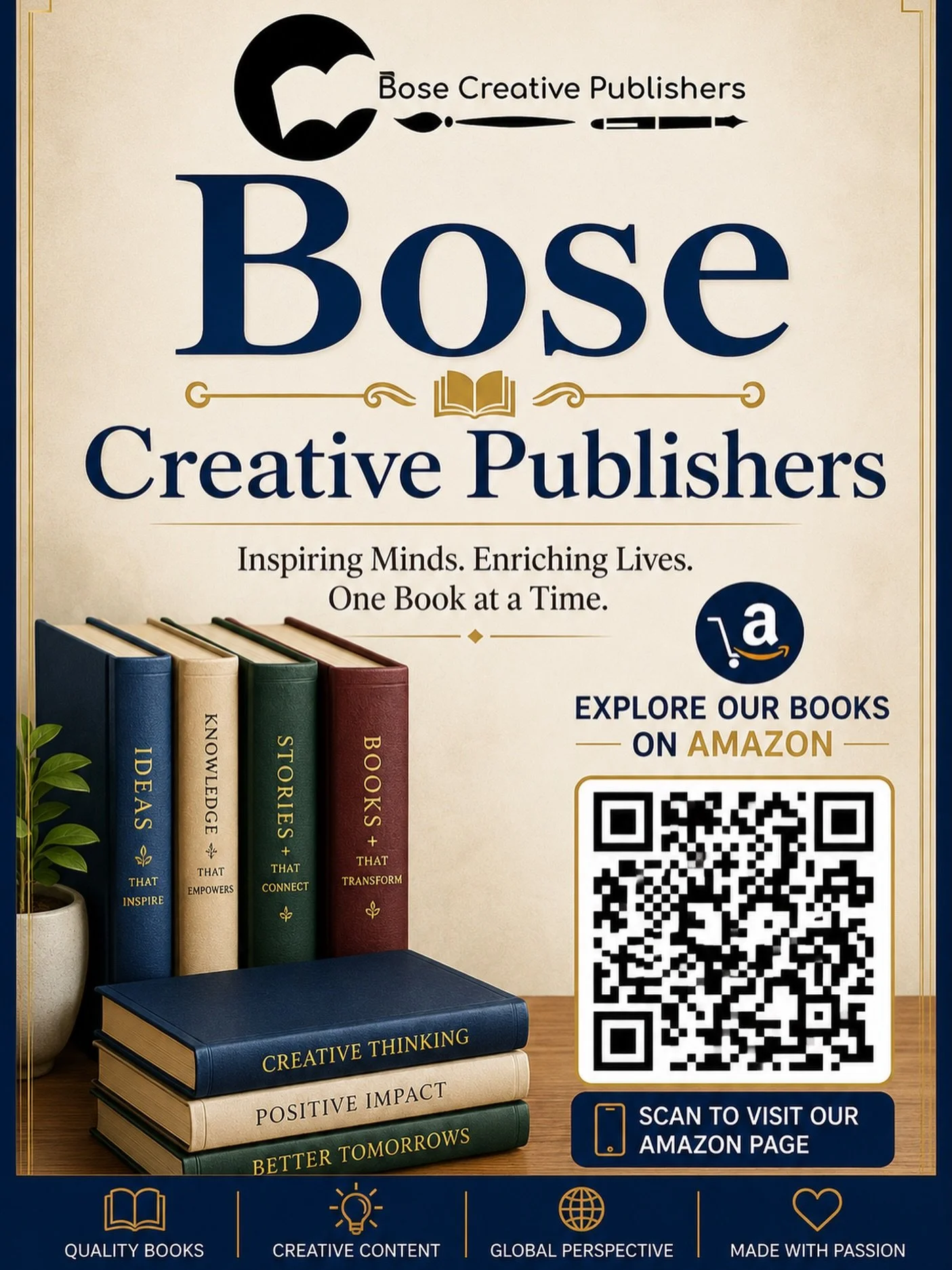 Read our books, you will find something that will stay with you, something that will be nostalgic, something inspirational or something that will make you creative 😎